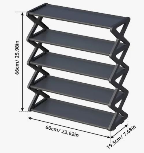 1747494095508 Organizador De Zapatos 5 Niveles en X